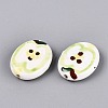 Handmade Porcelain Beads PORC-Q005-12C-2
