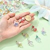30Pcs Glass Pendants FIND-CJ0003-36-4