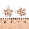 Rack Plating Alloy Pave Rhinestone Pendants FIND-N005-15B-3
