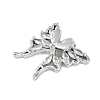 Rack Plating Brass Cubic Zirconia Pendants KK-C082-03P-2