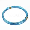 Round Aluminum Craft Wire AW-D009-0.8mm-10m-16-1