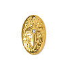 304 Stainless Steel Rhinestone Pendants STAS-OY009-94G-3