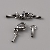 304 Stainless Steel Lobster Claw Clasps STAS-WH0044-06A-P-2