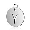 Non-Tarnish 304 Stainless Steel Charms STAS-S105-T514S-Y-1