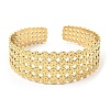 304 Stainless Steel Cuff Bangles BJEW-P302-14G-2