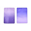 Two Tone Rectangle Plastic Zip Top Gift Bags OPP-C003-01A-04-1