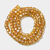 Electroplate Glass Beads Strands LS-EGLA-D018-8x8mm-77-3