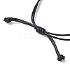 Korean Waxed Polyester Cord Adjustable Bracelets BJEW-JB11590-01-4