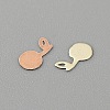 Fruit Style Brass Cabochons MRMJ-WH0003-08G-G-1