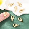 SHEGRACE Brass Lobster Claw Clasps XGR0011G-05G-5