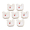 Rack Plating Alloy Enamel Pendants ENAM-T011-167-1