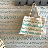 Self-Adhesive Silk Screen Printing Stencil X1-DIY-WH0338-363-4