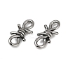 316 Surgical Stainless Steel Knot Connector Charms STAS-G349-09AS-01-2