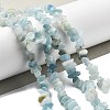 Natural Aquamarine Chip Beads Strands X-G-L154-19-1