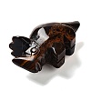 Natural Tiger Eye Carved Healing Rhinoceros Figurines DJEW-P016-01H-4