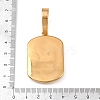 304 Stainless Steel with Rhinestone Pendants LS-STAS-Z171-25G-02-3