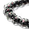 Handmade Lampwork Beads Strands LAMP-D015-08D-3