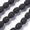 Natural Lava Rock Beads Strands G-F671-03B-11-1
