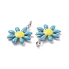 304 Stainless Steel Charms STAS-F280-01P-10-1