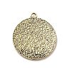 Tibetan Style Alloy Pendants PALLOY-B008-02AB-2