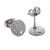 Non-Tarnish 304 Stainless Steel Stud Earring Findings STAS-Z021-A-01P-2
