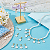 20Pcs 10 Styles Alloy Enamel Pendant Locking Stitch Markers HJEW-PH02070-2
