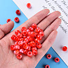 Acrylic European Beads MACR-S375-002B-05-5