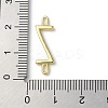 Rack Plating Brass Connector Charms KK-P245-07G-Z-3