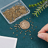 300Pcs Brass Spacer Beads KK-PH0010-38-3