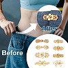 16 Pairs 8 Styles Alloy Adjustable Jean Button Pins DIY-TA0013-13-5