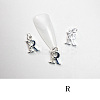 Alloy Rhinestone Cabochons MRMJ-T056-93P-R-1