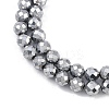 Electroplated Synthetic Non-magnetic Hematite Beads Strands G-H072-B01-01G-3