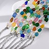 Cat Eye Beaded Bracelets for Women G-P563-07P-21-3
