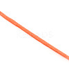 Polyester Satin Rattail Cord OCOR-WH0066-43I-2