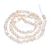 Natural Cultured Freshwater Pearl Beads Strands PEAR-N014-03A-3