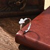 304 Stainless Steel Adjustable Rings for Women LS-RJEW-F169-01P-01-1