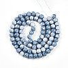 Baking Paint Glass Beads Strands DGLA-N003-10mm-C07-3