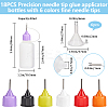18pcs 6 colors Plastic Glue Liquid Container AJEW-GF0009-55A-2