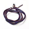 Three Loops Fashion Wrap Bracelets BJEW-JB04699-03-1
