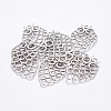 Owl Alloy Pendant Rhinestone Settings LS-X-EA11877Y-NF-1