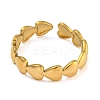 304 Stainless Steel Open Cuff Rings for Women LS-RJEW-L125-07G-02-2