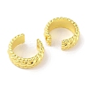Brass Cuff Earrings Finding for Women EJEW-I305-51G-2