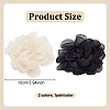 2 Pairs 2 Colors Alloy Shoe Buckle Clips DIY-GO0003-51B-2