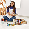 MDF Pigment Organizer Holder Riser Display Racks AJEW-WH0606-86A-5