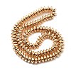 Electroplated Synthetic Non-magnetic Hematite Beads Strands G-M095-C01-03KCG-4