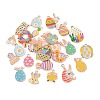 Alloy Enamel Pendants FIND-C085-02A-G-1