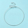 Anti-Tarnish Rhodium Plated 925 Sterling Silver Bangles LS-BJEW-G681-01A-P-2