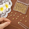 80Pcs Brass Spacer Beads KK-BBC0020-77-5