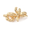 Brass Fold Over Clasps KK-A227-19G-1