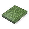 Flower Printed Cardboard Jewelry Boxes CBOX-T006-08A-2